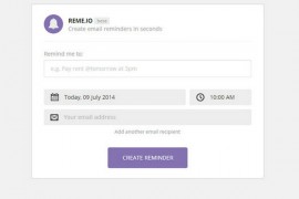 Reme.io:在线免费邮件提醒设置工具：www.reme.io