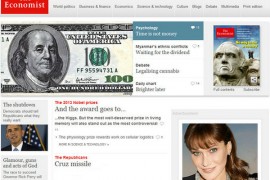 Economist:英国经济学人新闻周刊杂志：www.economist.com
