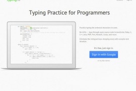 Typing.io:程序员代码打字练习工具：typing.io