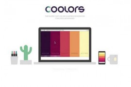 Coolors:在线快速配色生成工具：coolors.co