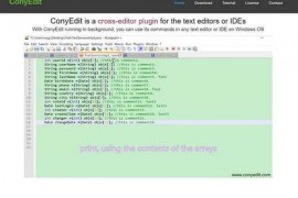 ConyEdit|专注于编程的文本编辑器：www.conyedit.com