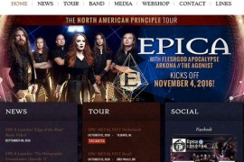 Epica|暗黑史诗交响金属乐队：www.epica.nl