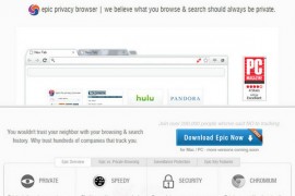 EpicBrowser:基于谷歌的史诗隐私保护浏览器：epicbrowser.com