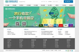 中国民生银行网站：www.cmbc.com.cn