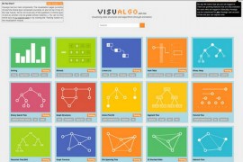 可视化数据结构和算法动态网：visualgo.net