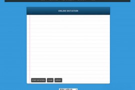 Dictation:在线语音转文字工具：dictation.io
