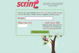 Scrim:邮箱链接转换工具：scr.im