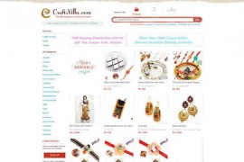 CraftsVilla:在线手工艺品交易平台：www.craftsvilla.com