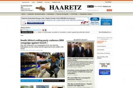 Haaretz:以色列国土报官方网站：www.haaretz.com
