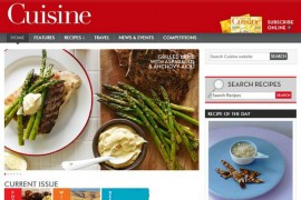 Cuisin:新西兰佳肴美食杂志：cuisine.co.nz