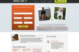 Rover:宠物狗临时照顾服务平台：www.rover.com