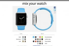 在线AppleWatch手表样式搭配网：mixyourwatch.com