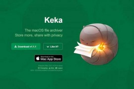 Keka|基于苹果电脑免费压缩工具：www.keka.io