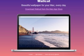 WallCat:壁纸猫苹果电脑桌面应用：www.wall.cat
