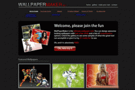 WallpaperMaker:在线壁纸自定义制作工具：www.wallpapermaker.net