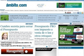 Ambito:阿根廷金融界报官方网站：www.ambito.com