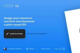 ResumeMaker|在线简历设计打印工具：www.resumemaker.online