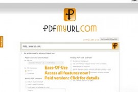 PDFmyurl:在线PDF转换工具：pdfmyurl.com