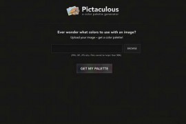 Pictaculous:在线照片色彩分析工具：www.pictaculous.com