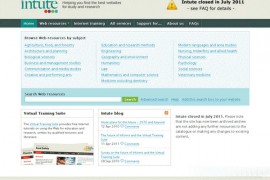 Intute:学术资源搜索引擎：www.intute.ac.uk