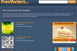 FreeVectors:免费矢量图形素材下载网：www.freevectors.net