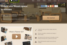 Planner5d:家居装修虚拟设计平台：planner5d.com