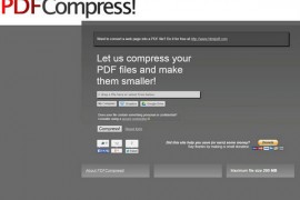 PdfCompress:在线PDF文件压缩工具:www.pdfcompress.com