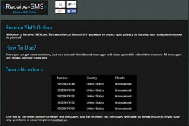Receive Sms:在线国外手机号接收短信:www.receive-sms.com