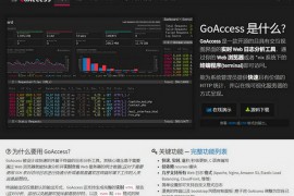 GoAccess|免费开源网站日志分析工具：goaccess.cc