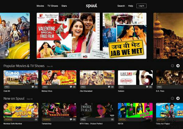 Spuul:免费印度宝莱电影网：spuul.com
