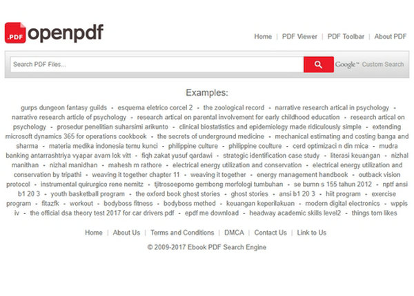 Openpdf|电子书PDF搜索引擎：openpdf.com