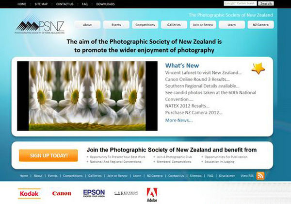 新西兰摄影协会俱乐部：www.photography.org.nz