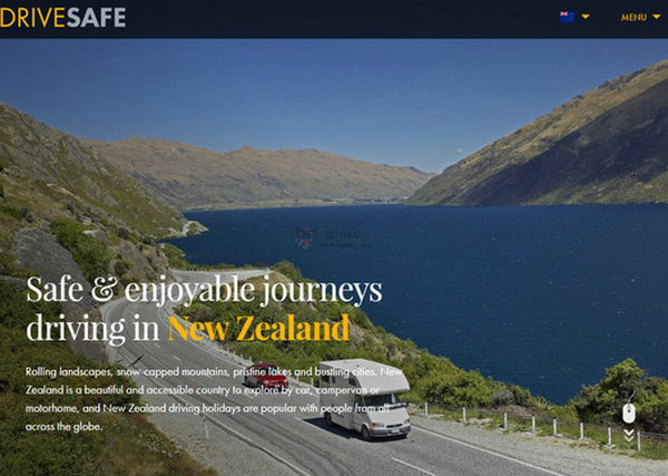 DriveSafe|新西兰驾车安全指南：www.drivesafe.org.nz