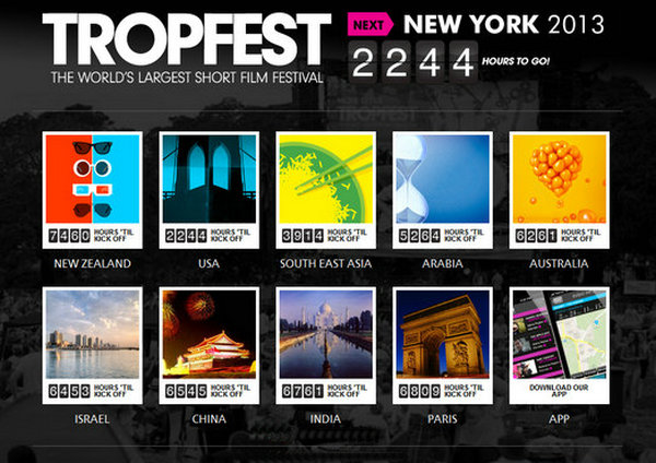 TropFest:澳洲短片电影节：tropfest.com