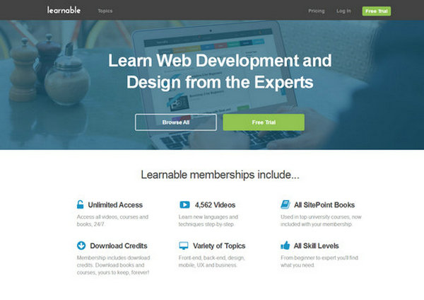 LearnAble:在线众包式网络教育平台：learnable.com