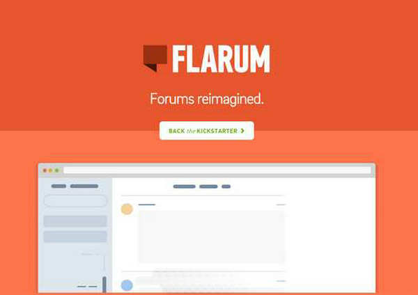 Flarum:免费开源轻论坛建站程序：flarum.com
