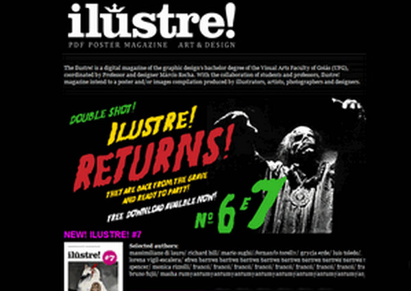Ilustremagazine:巴西艺术设计杂志：www.ilustremagazine.com