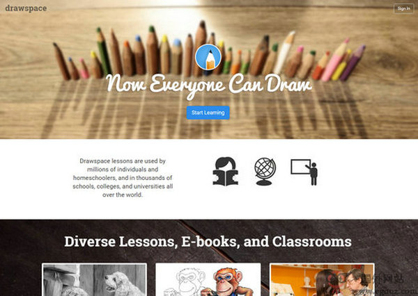DrawSpace:免费绘画教学平台：www.drawspace.com