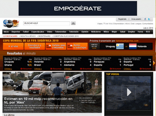 Esmas:墨西哥新闻门户网