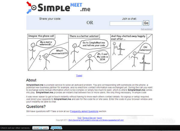 SimpleMeet:在线免费交友聊天室：www.simplemeet.me