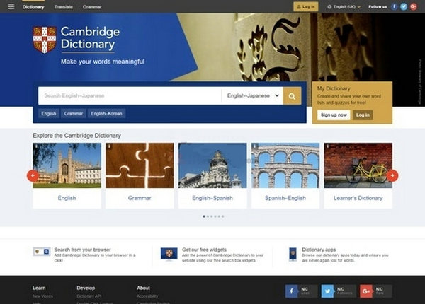 CambridgeDictionary|剑桥英语词典查询网：dictionary.cambridge.org