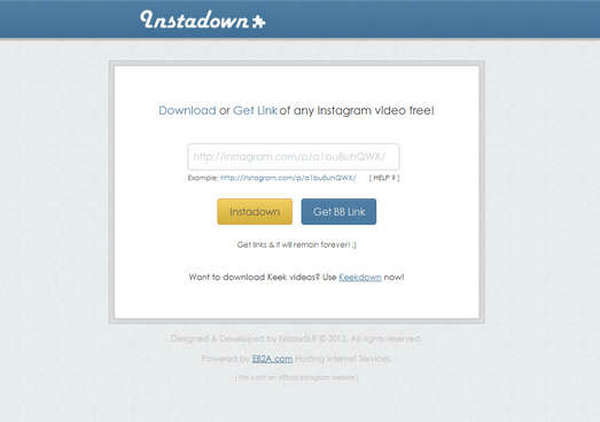 InstaDown:基于instagram视频下载工具：www.dredown.com
