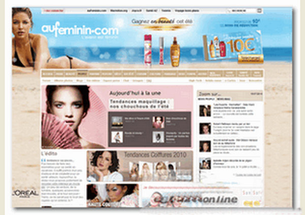Aufeminin:法国女性杂志：www.aufeminin.com