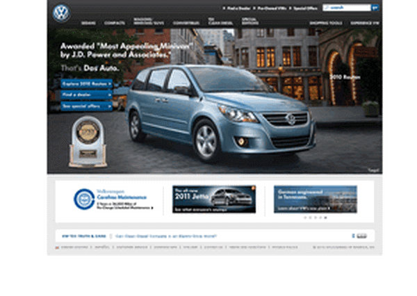 VW:德国大众汽车官网：www.vw.com