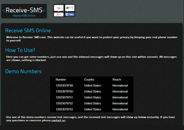 Receive Sms:在线国外手机号接收短信：www.receive-sms.com