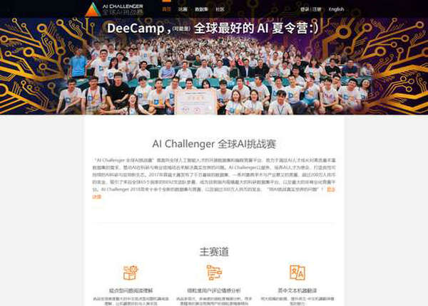 AIChallenger|全球人工智能挑战赛：challenger.ai